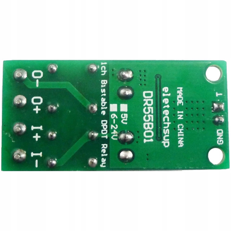 Przekaźnik bistabilny 5V odwraca polaryzację Producent BTE