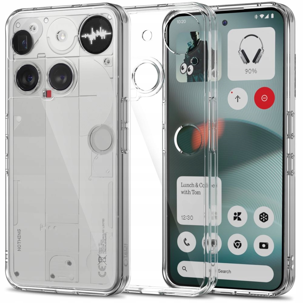 Tech- Protect Flexair Hybrid Nothing Phone 3 Clear Tech- Protect