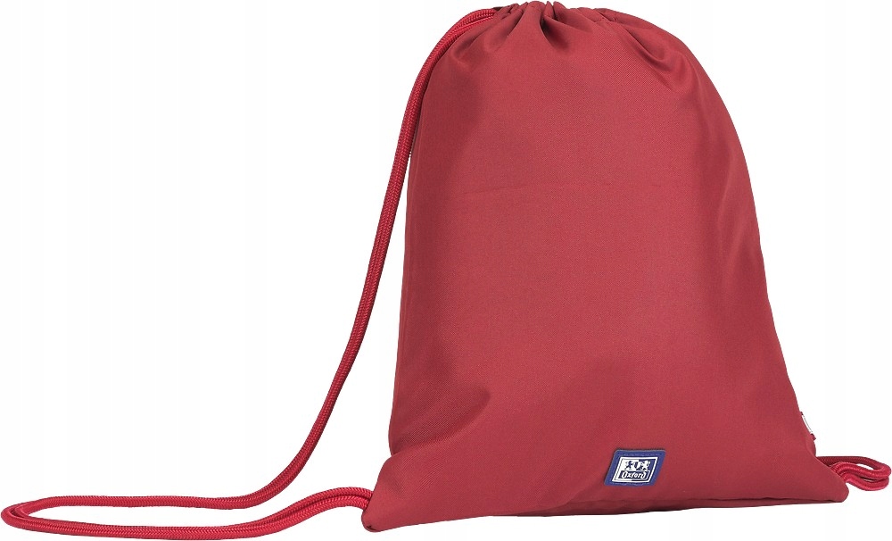 Worek szkolny na buty OXFORD TOUCH ESSE ŻURAWINOWY