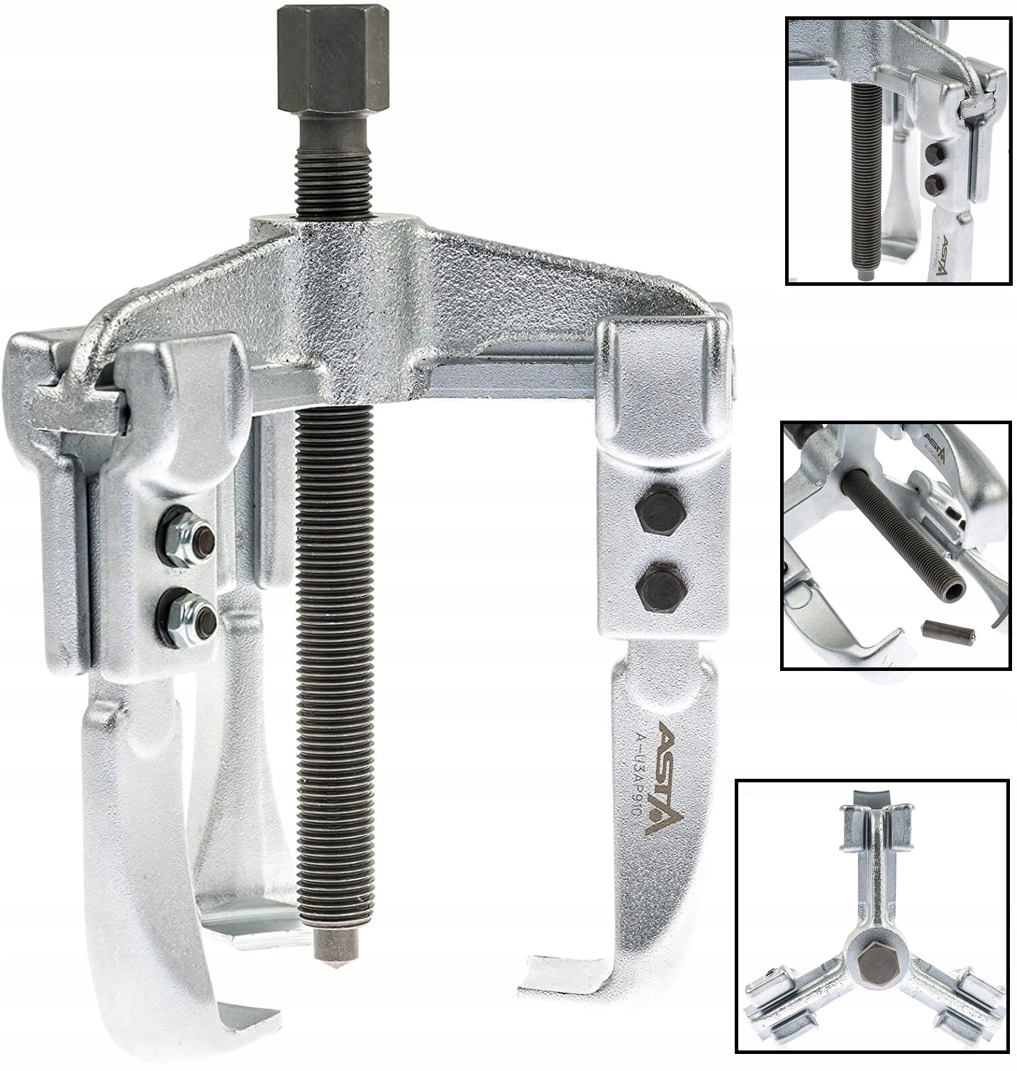 Винтовой съемник для подшипников с тремя спицами 90 мм ASTA