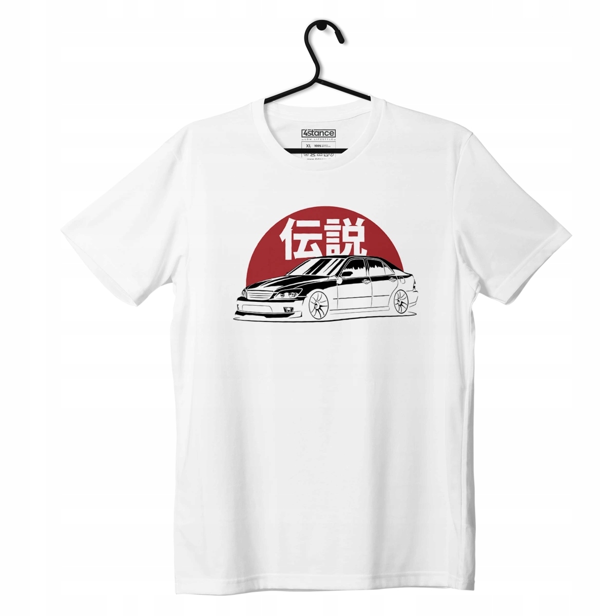 Biały T-shirt LEXUS IS200 IS300 IS JAPAN L • Cena, Opinie • T