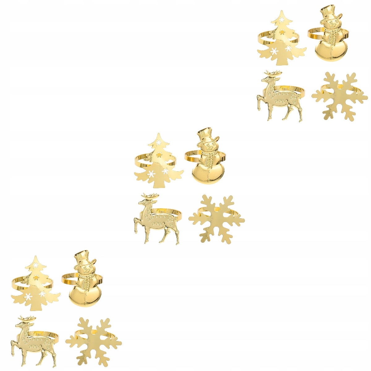 ŚWIĄTECZNE SERWETNICE UBRANIA WYSTRÓJ DOMU ŚWIĄTECZNE Marka bez marki