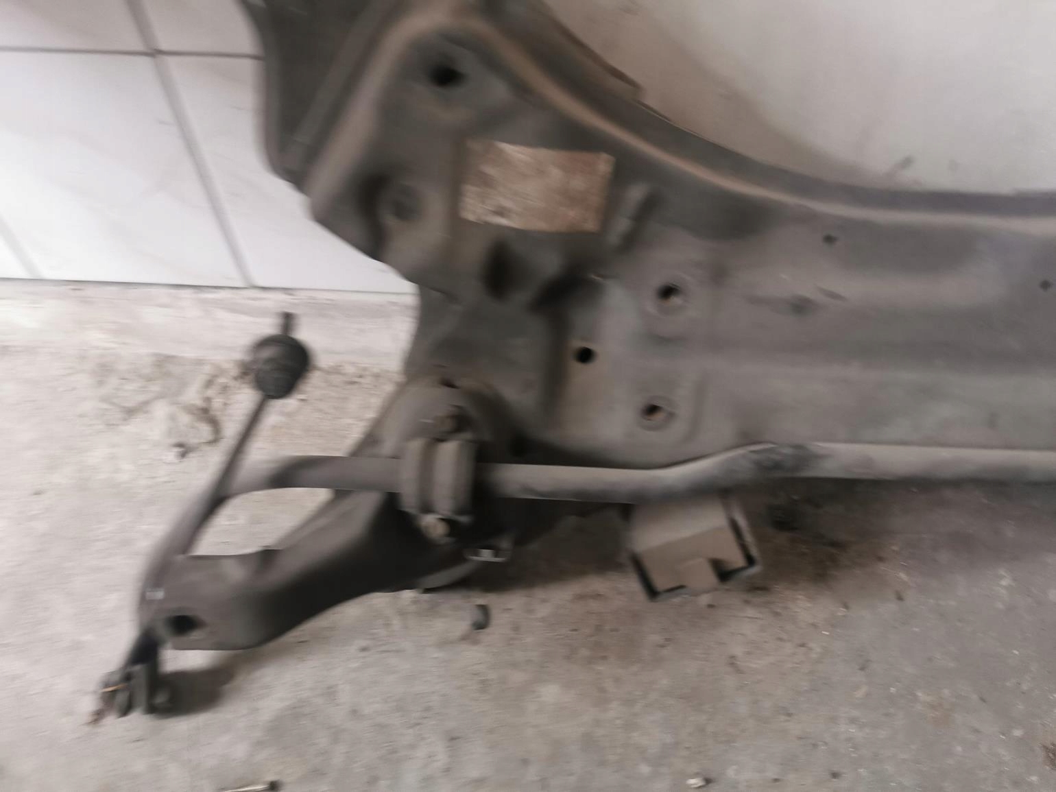 axle beam sider axle beam front KIA OPTIMA III 1.7 CRDi 10-15