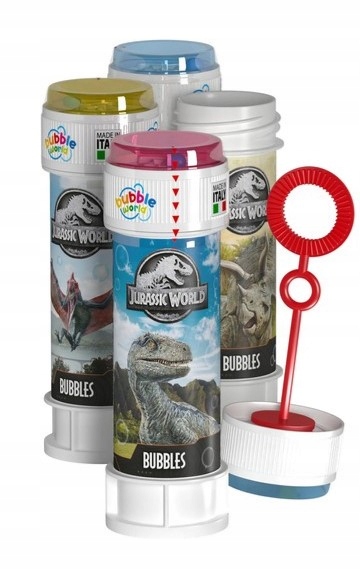 

Bańki Mydlane Jurassic World Dinozaury 60 ml