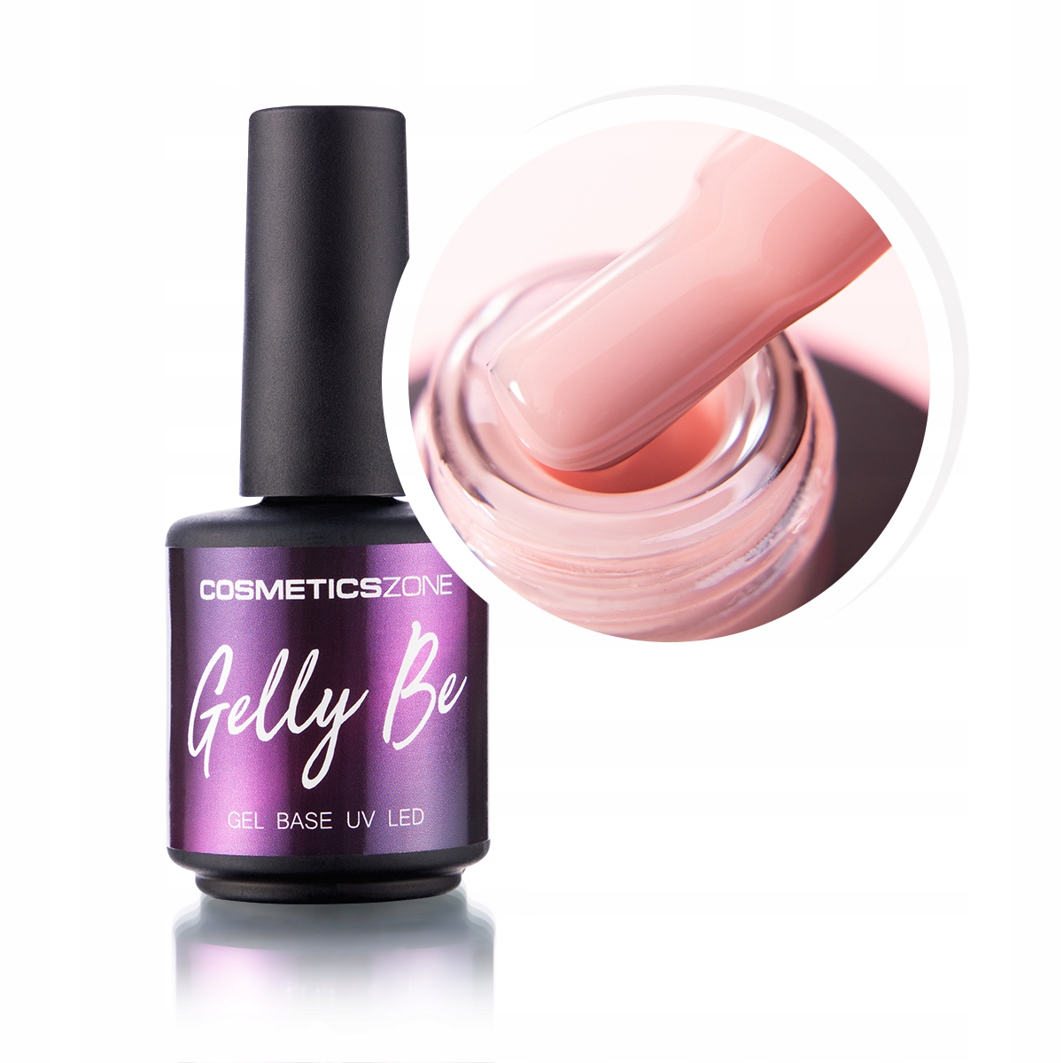 

Cosmetics Zone Hybryda Żel Gelly Be Cover 9