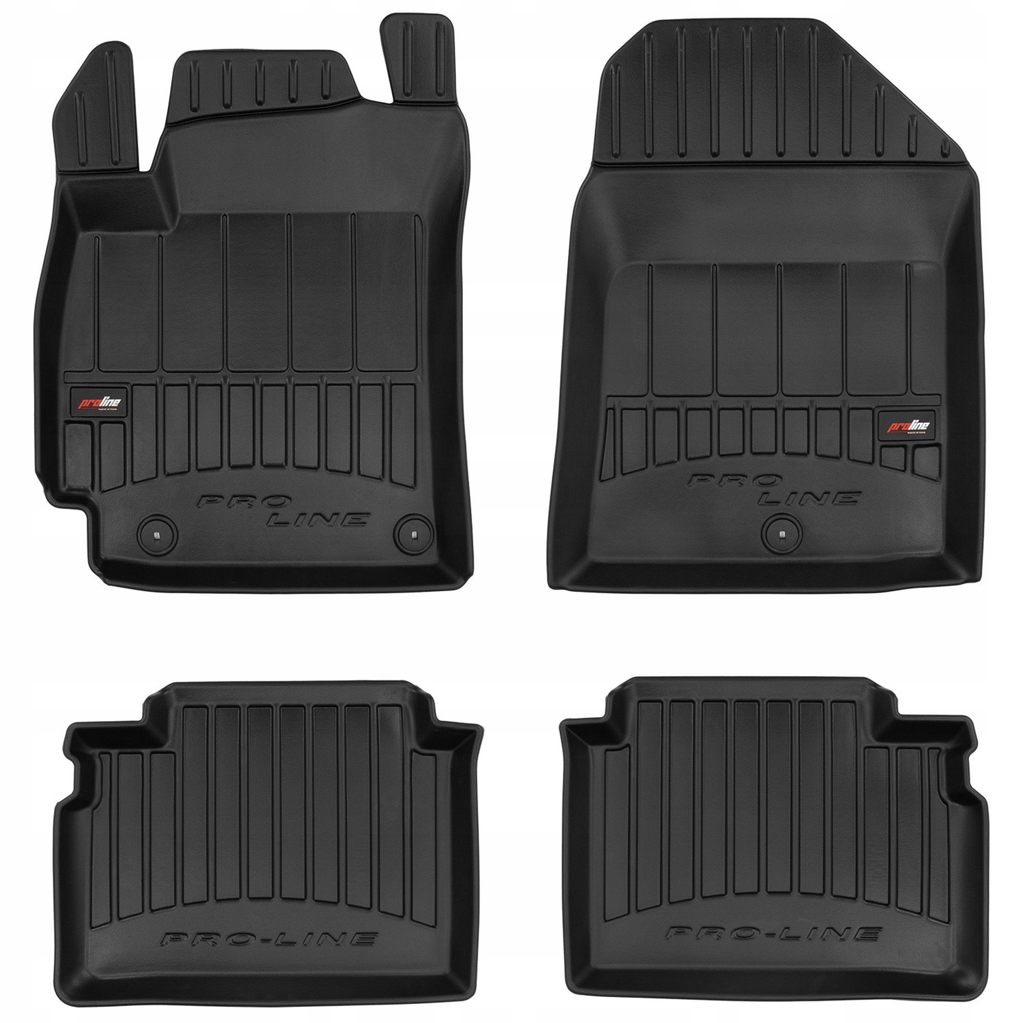 3D gumové koberce pro Hyundai Elantra V 2010-2016