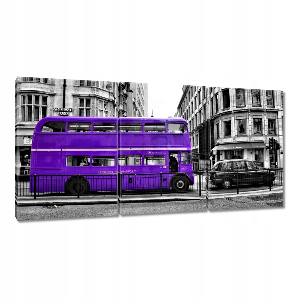 

Obrazy 120x60 Londyński autobus