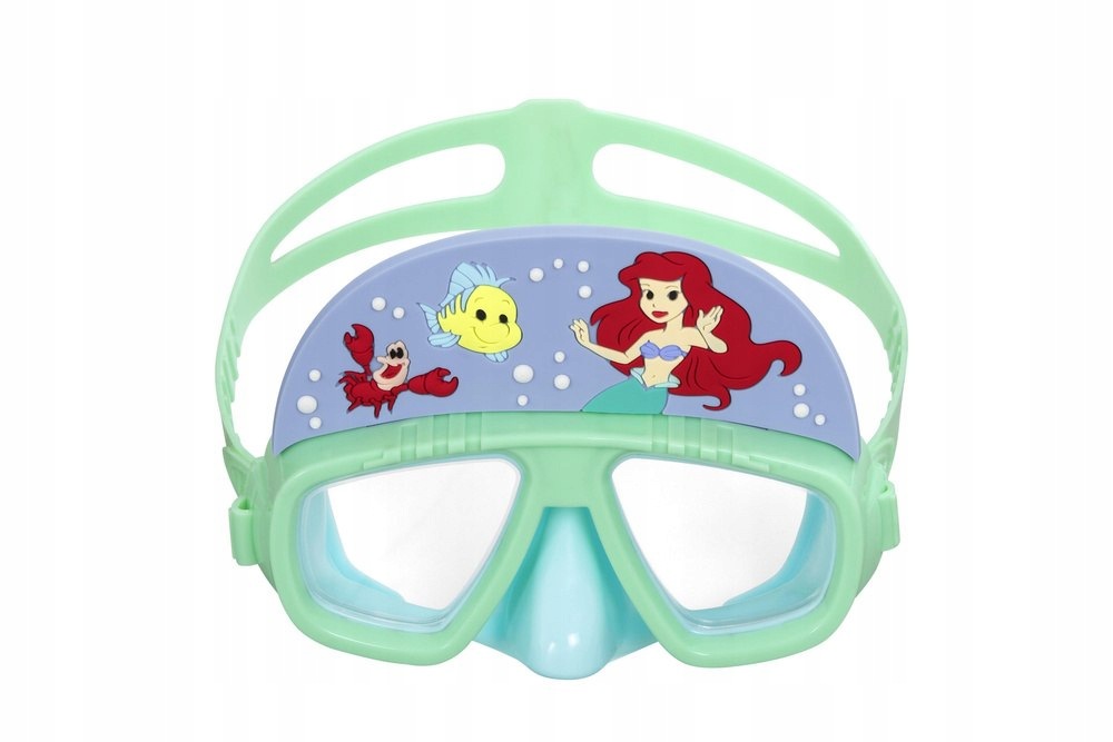 Okulary Do Pływania Miętowe Mała Syrenka Disney Bestway 9103D Bestway