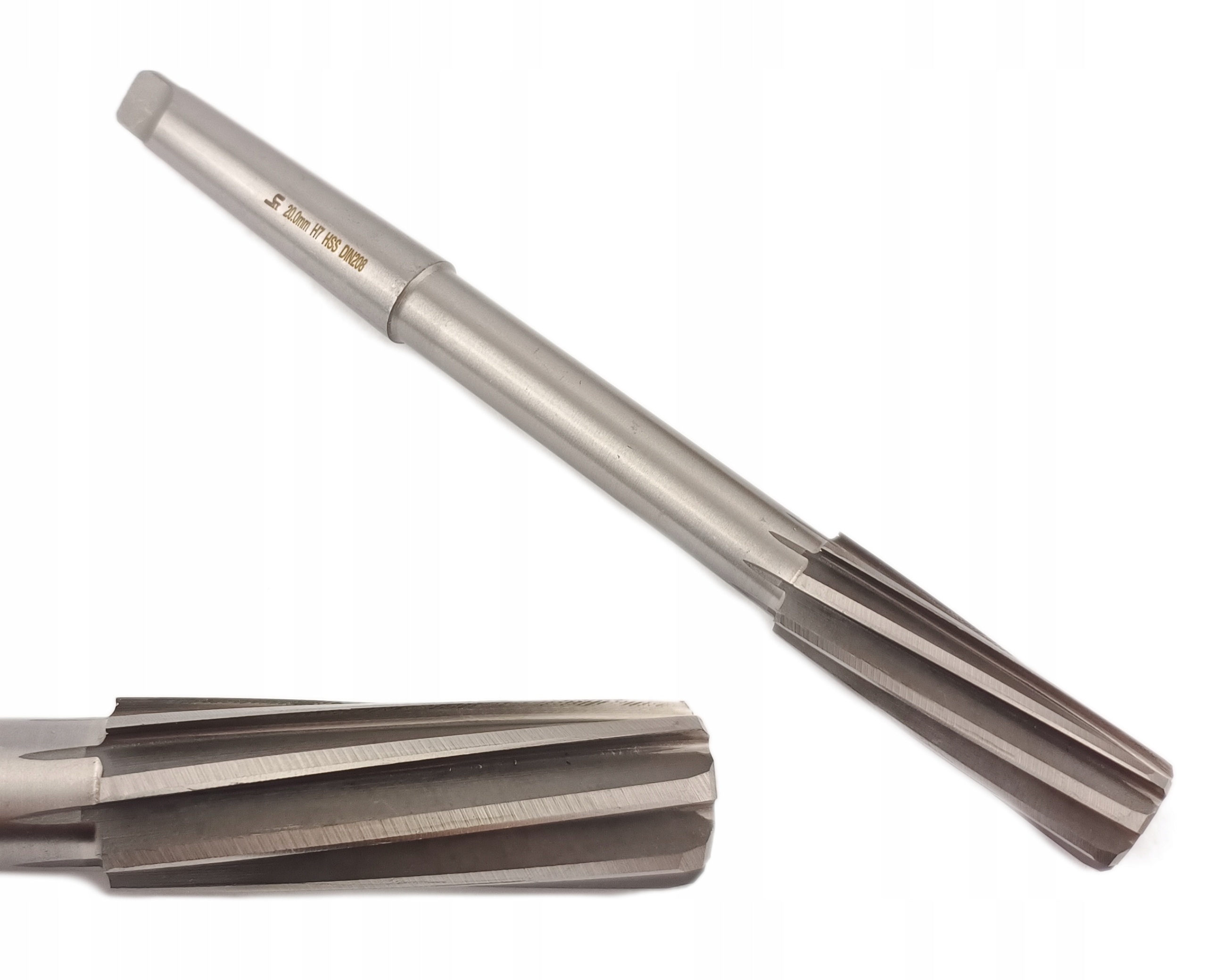 Rozwiertak maszynowy 20 mm NRTc 20H7 skrętny MK2 Hss