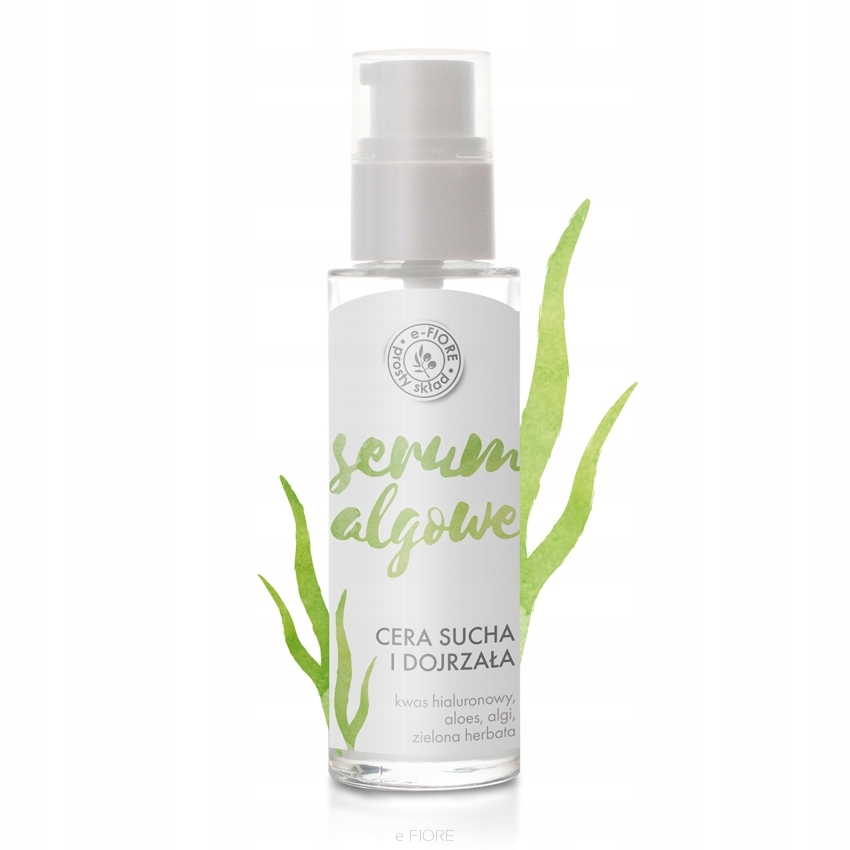 Naturalne SERUM HIALURONOWE z Algami