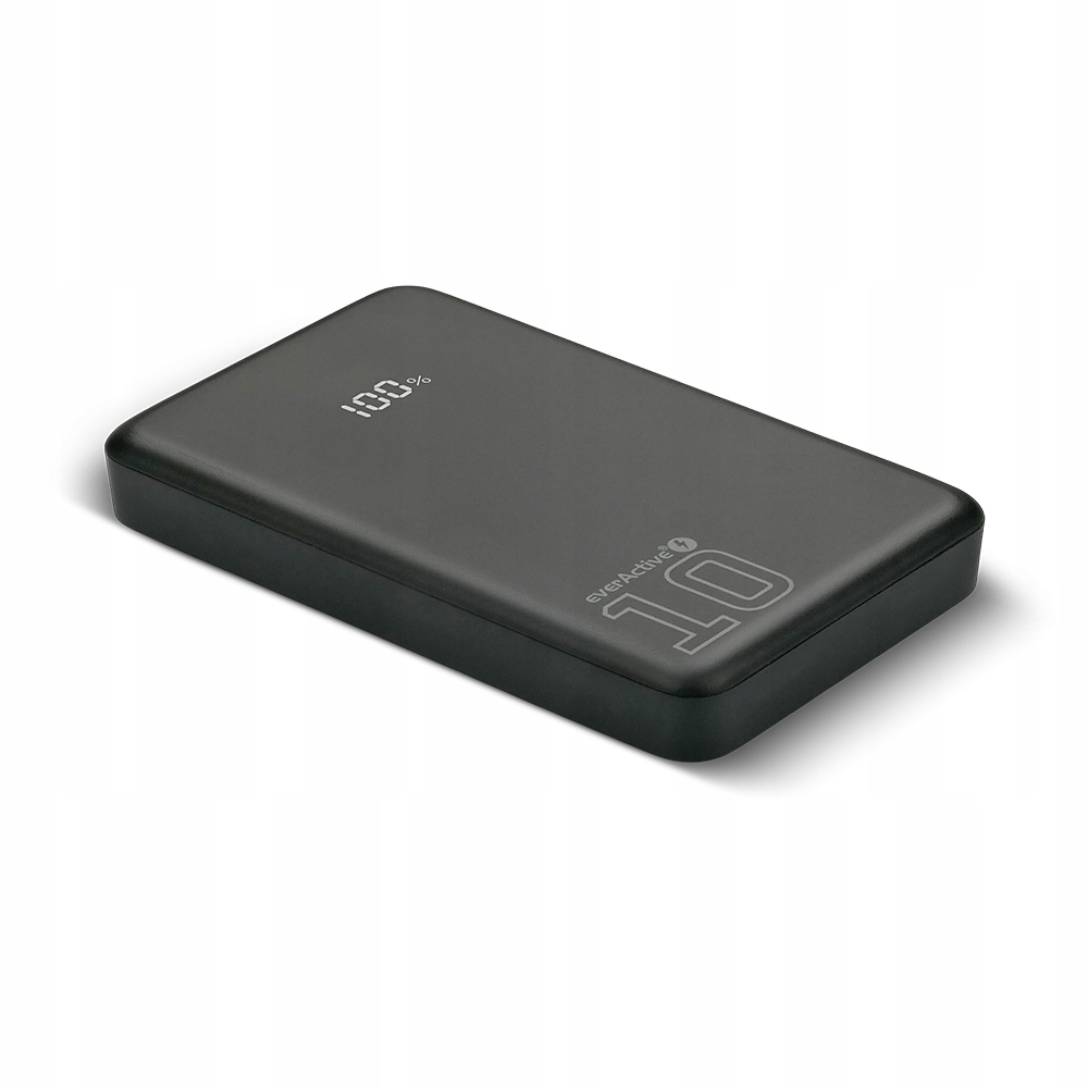 Everactive Powerbank 10 000MAH, 1X Usb, 2X Usb-c, 20W, QC4+, Wyświetlacz LC