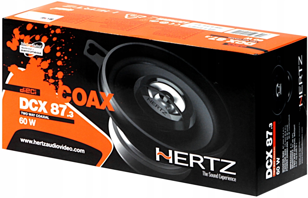 GŁOŚNIKI SAMOCHODOWE HERTZ 87MM DO FIAT PUNTO MAREA CABRIO VOLVO 850 Stan opakowania oryginalne