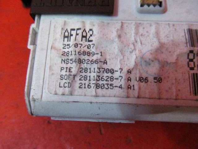 OPEL VIVARO A TRAFIC 2 II PRIMASTAR Display RADIA 8200584888