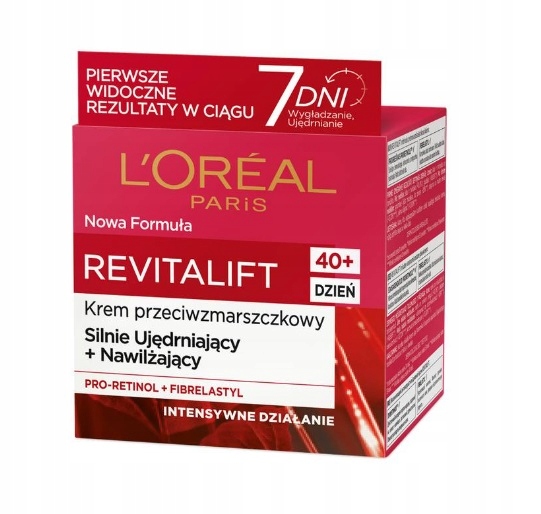 

Loreal Revitalift Krem Przeciwzmarszczkowy 40+