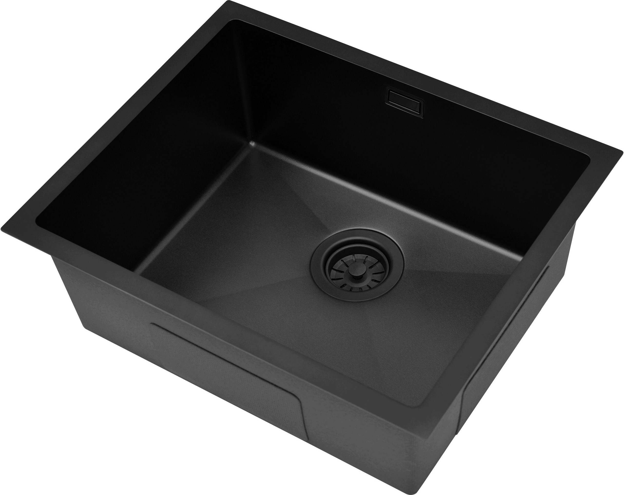 Sicil 60 New Farba Black Pvd Oceľový drez