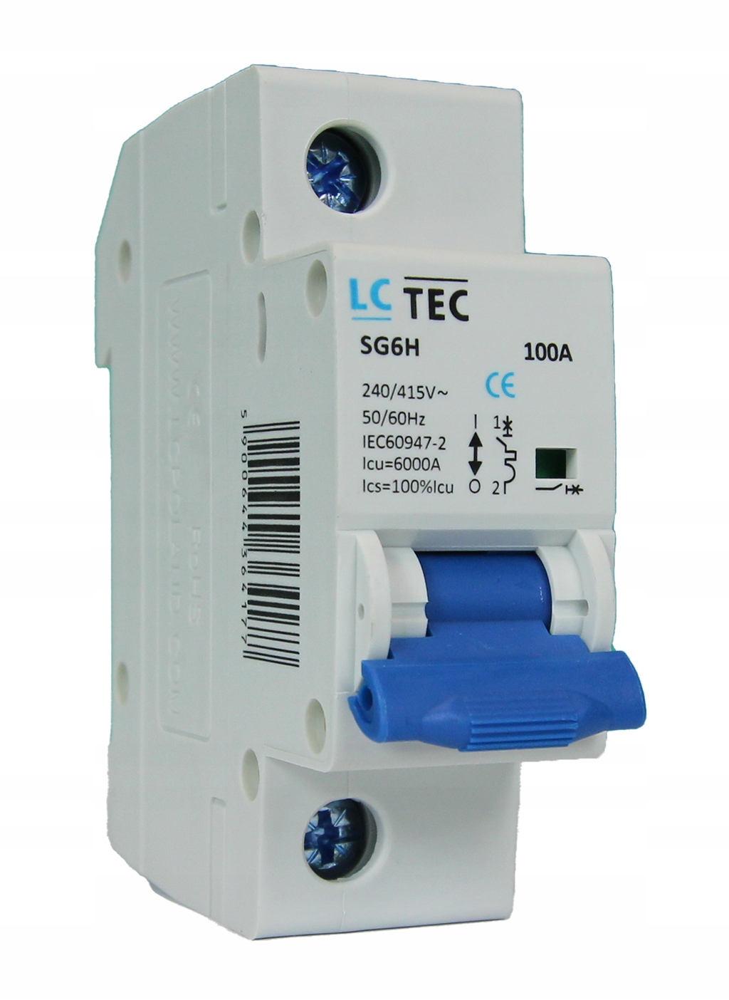 

Wyłącznik Nadprądowy Bezpiecznik 100A C100 Lctec