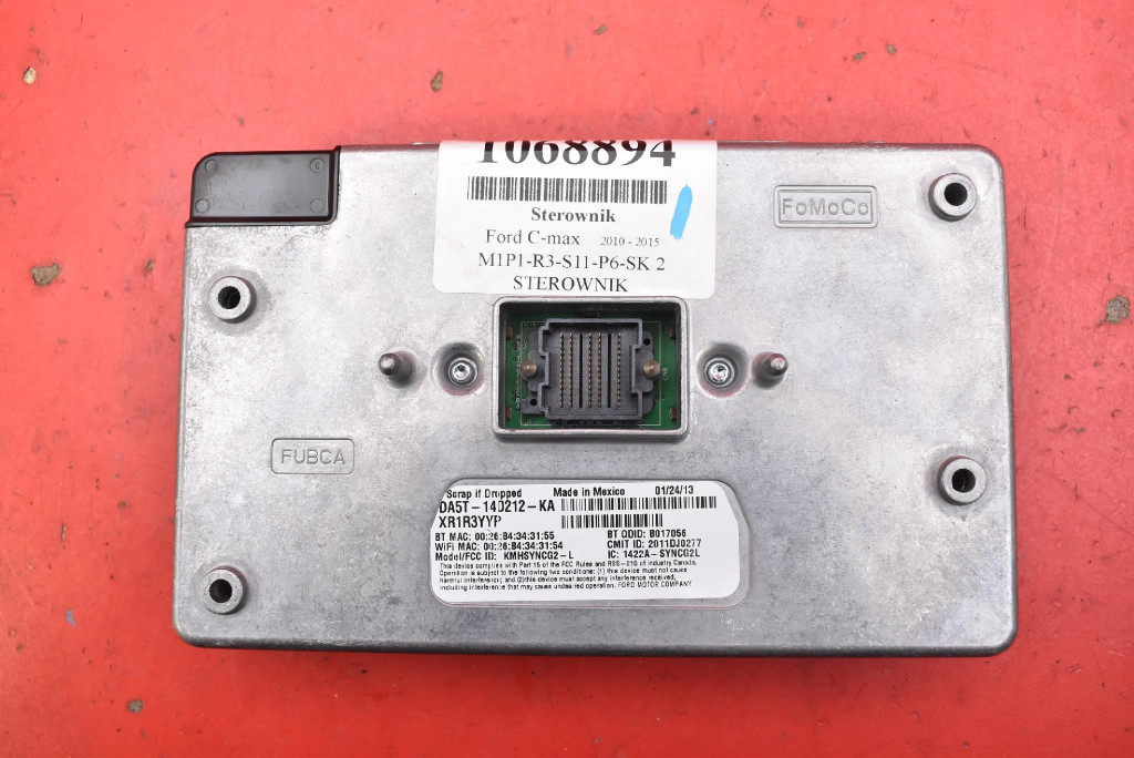 control unit module RADIA NAVI DJ5T-14F239-DA FORD C-MAX MK2 10-15