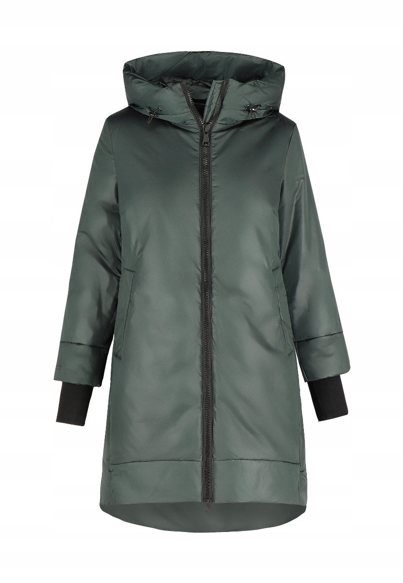 Dámský Teplý Zelený Kabát Volcano J-tallin XXL