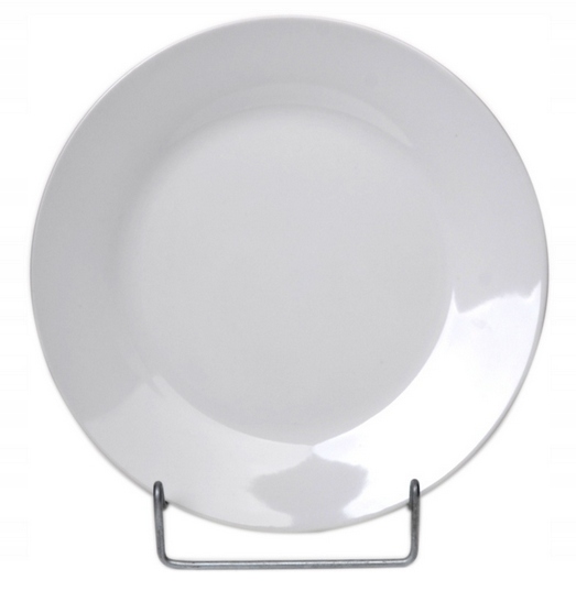 

Talerz Porcelanowy Deserowy Płytki Biały 19CM