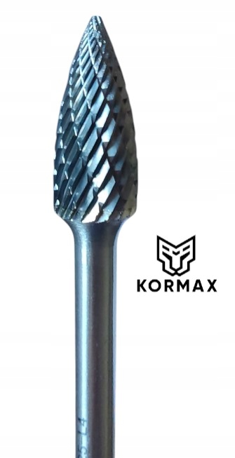 Rotační pilník fréza dlouhá 12 mm, 12 x 25 x 150 x 6 mm, karbidová