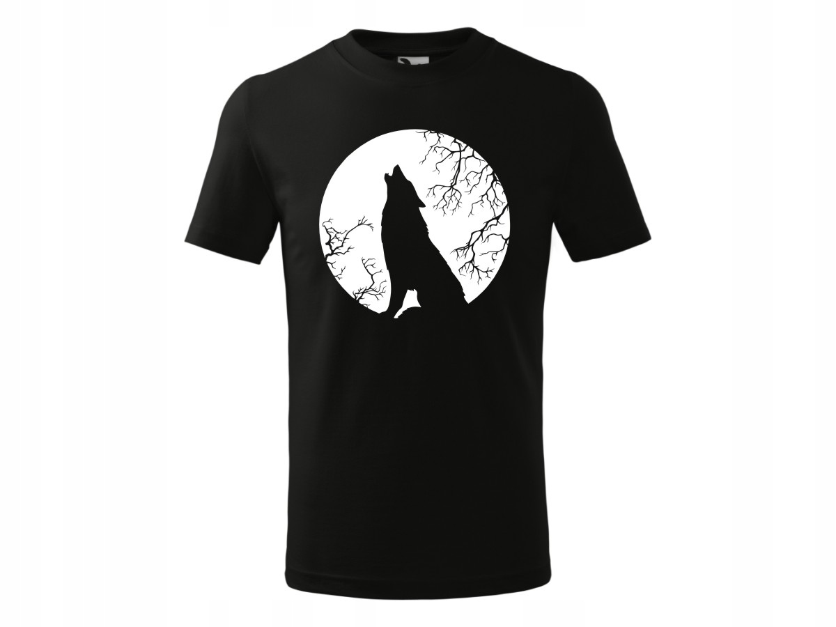 

Koszulka z wilkiem, wolf, wilk, księżyc - wzory