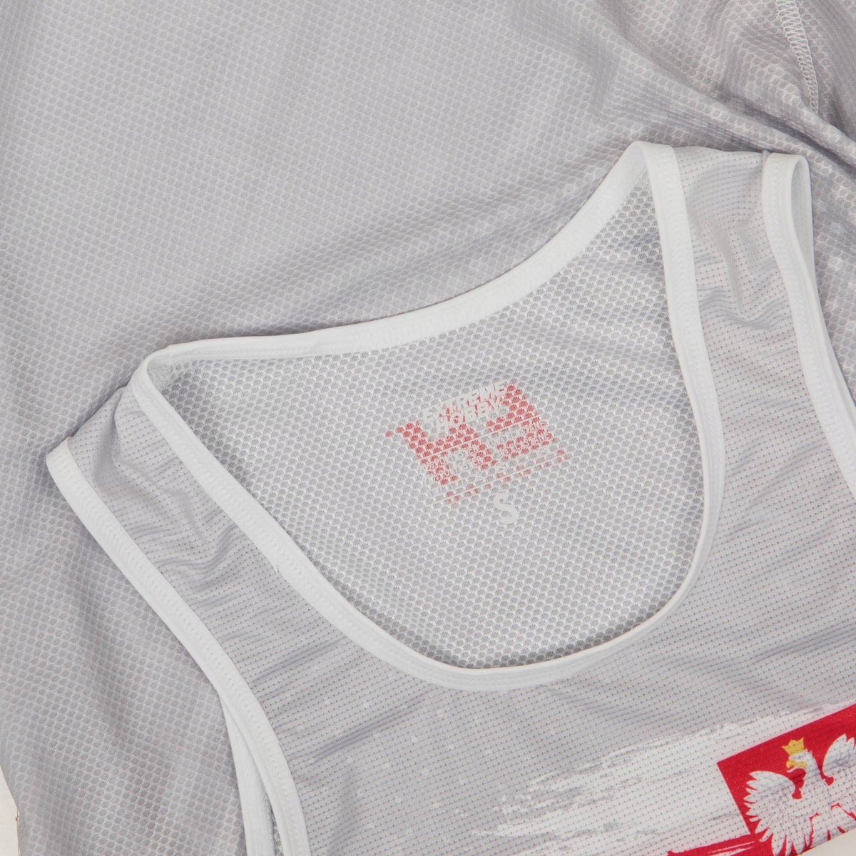 Tank Top Bezrękawnik do Biegania POLSKA PRIME L Dekolt okrągły