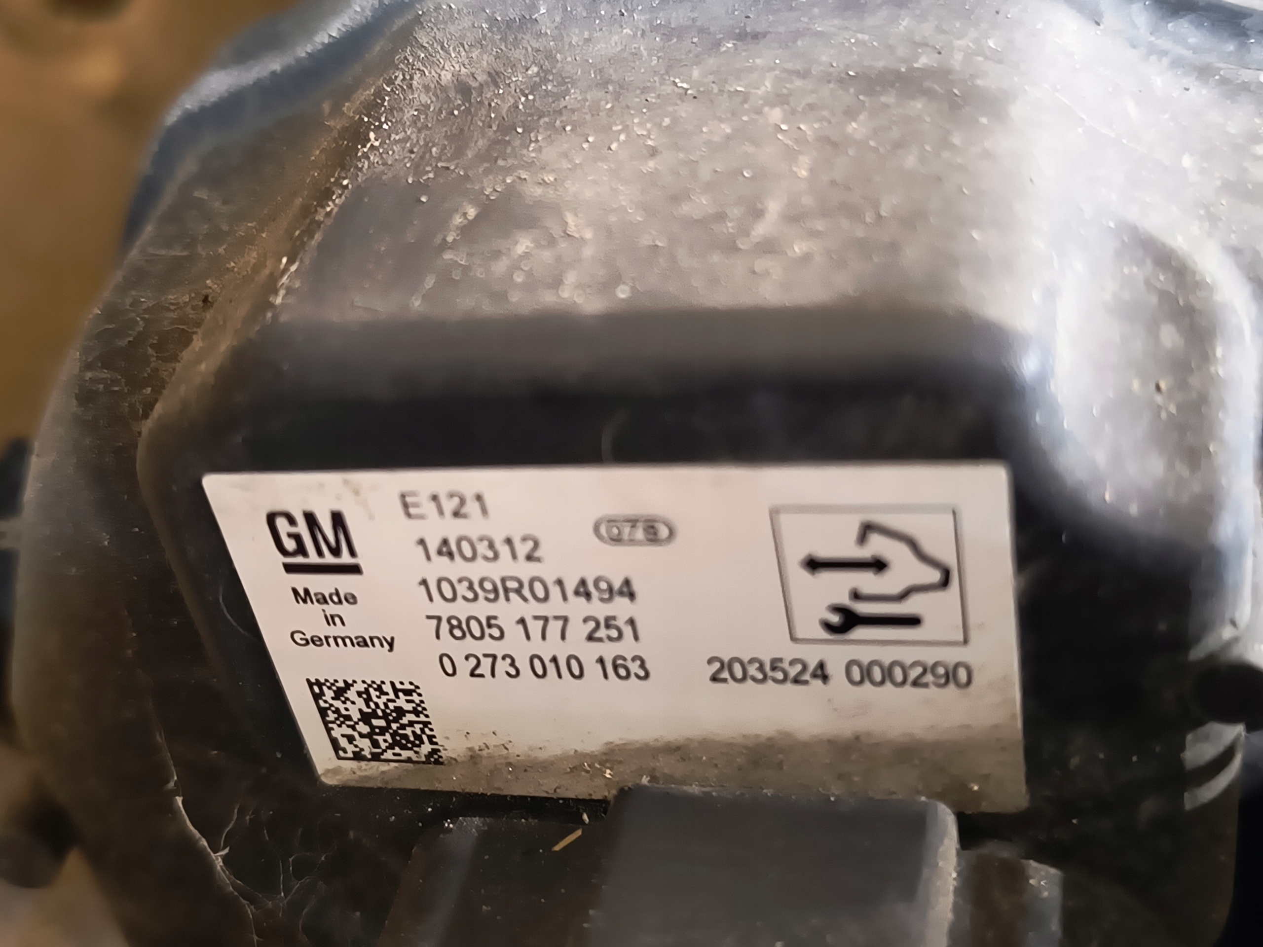 OPEL ASTRA J IV drag rod servo steering electrical control MAGIEL