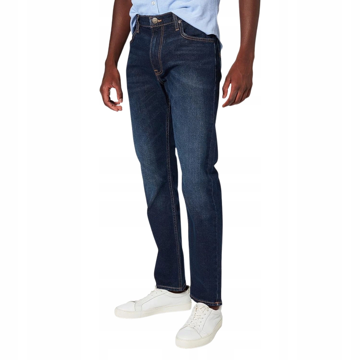 Pánské džínové kalhoty Lee – jednoduché klasické slim džíny vel. W29 L32