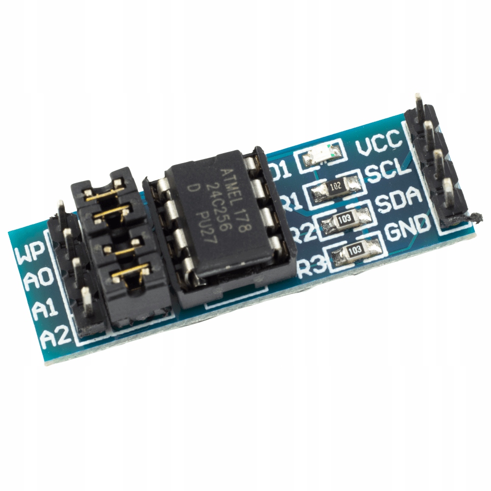 MSALAMON Moduł pamięci AT24C256 EEPROM 256kb I2C
