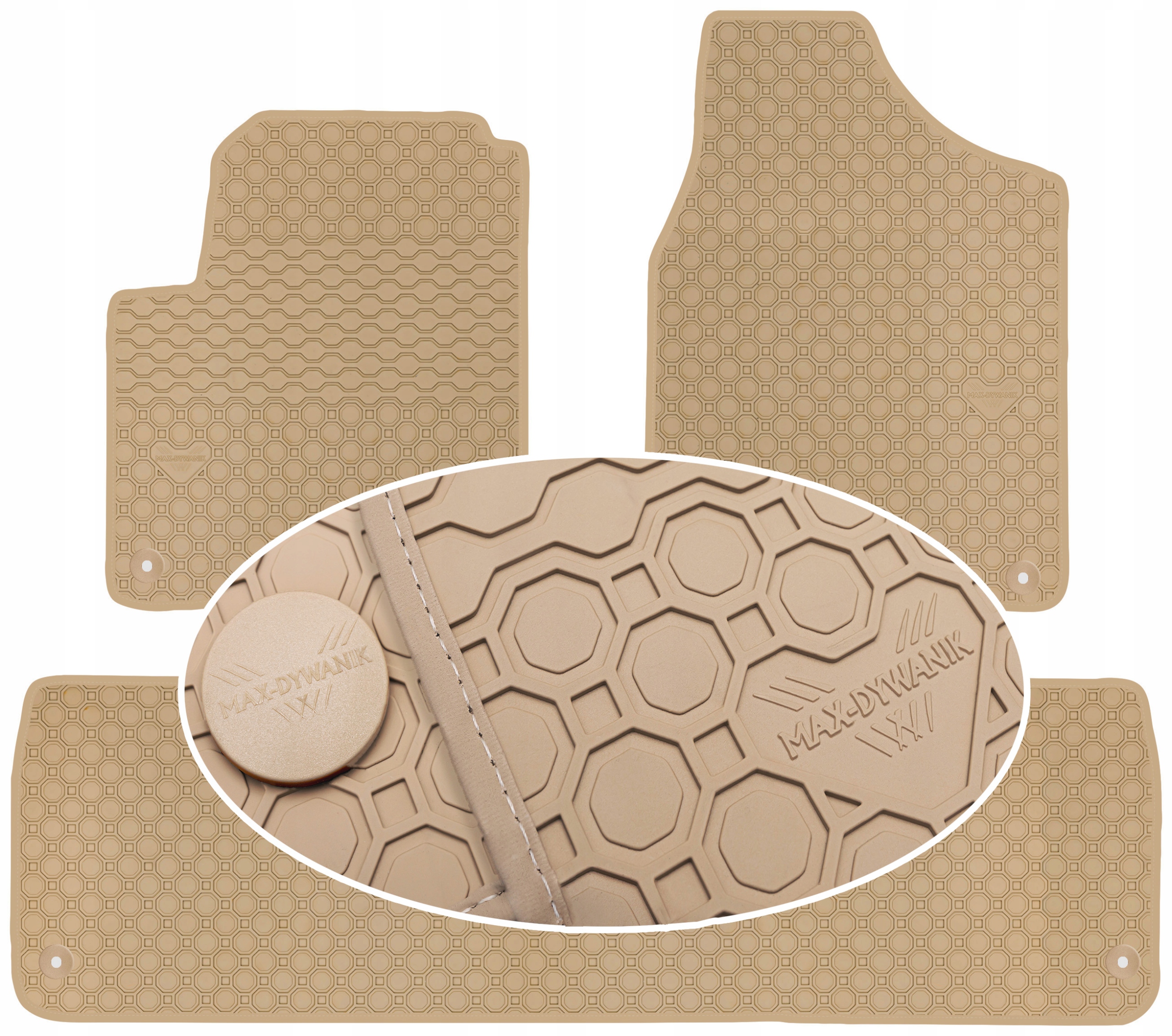 Vw Sharan I 5os 1998-2010 Koberce Béžové