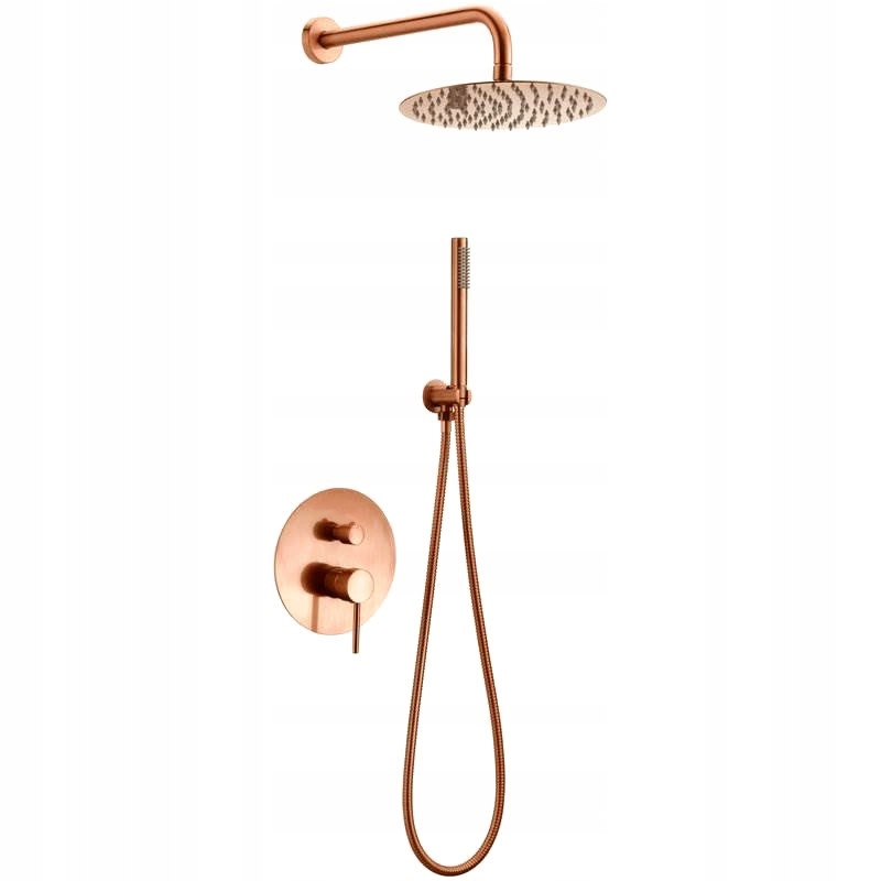 Podomietkový sprchovací set Lungo Rose-Gold Rea