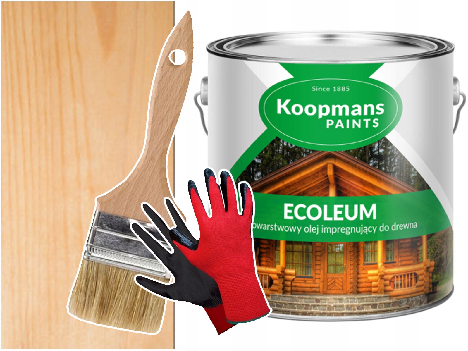 

Olej do drewna Elewacje Gont Ecoleum Bezbarwny 10L