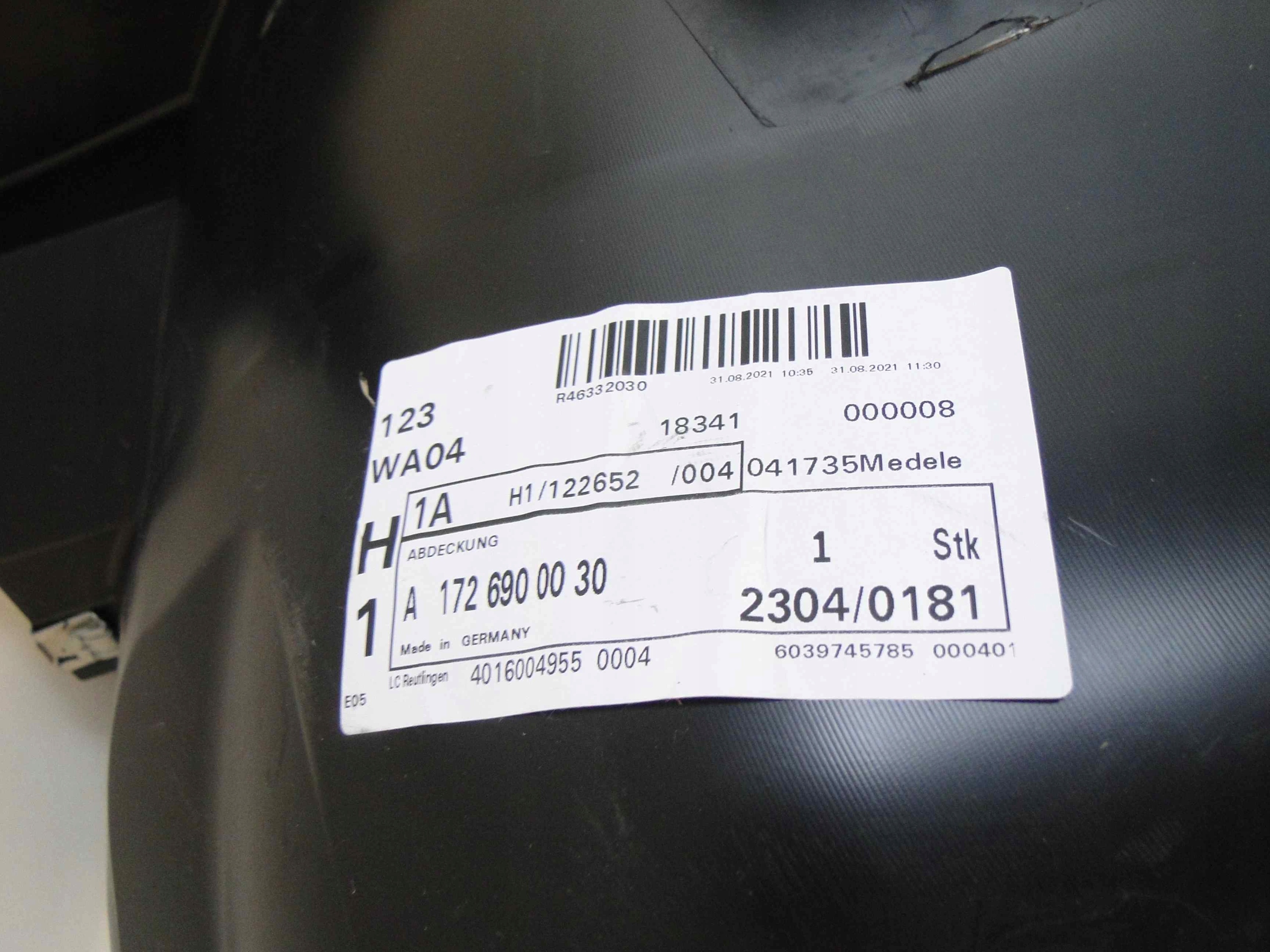 MERCEDES SLK R172 172 NADKOLE PRZEDNIE LEWE Typ samochodu Samochody osobowe