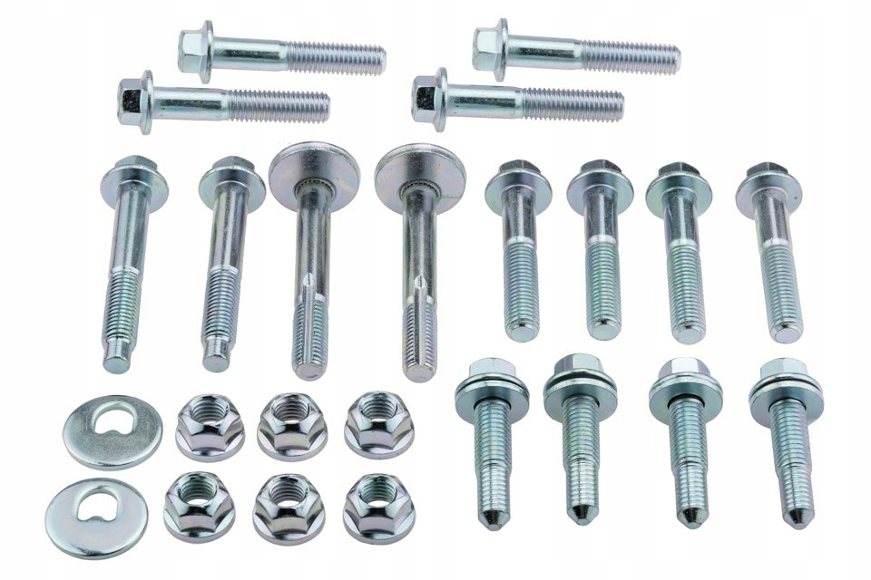 ZESTAW ŚRUB WAHACZY 16SZT FORD FOCUS I/II 98-12,C-MAX 03-07,KUGA 08-