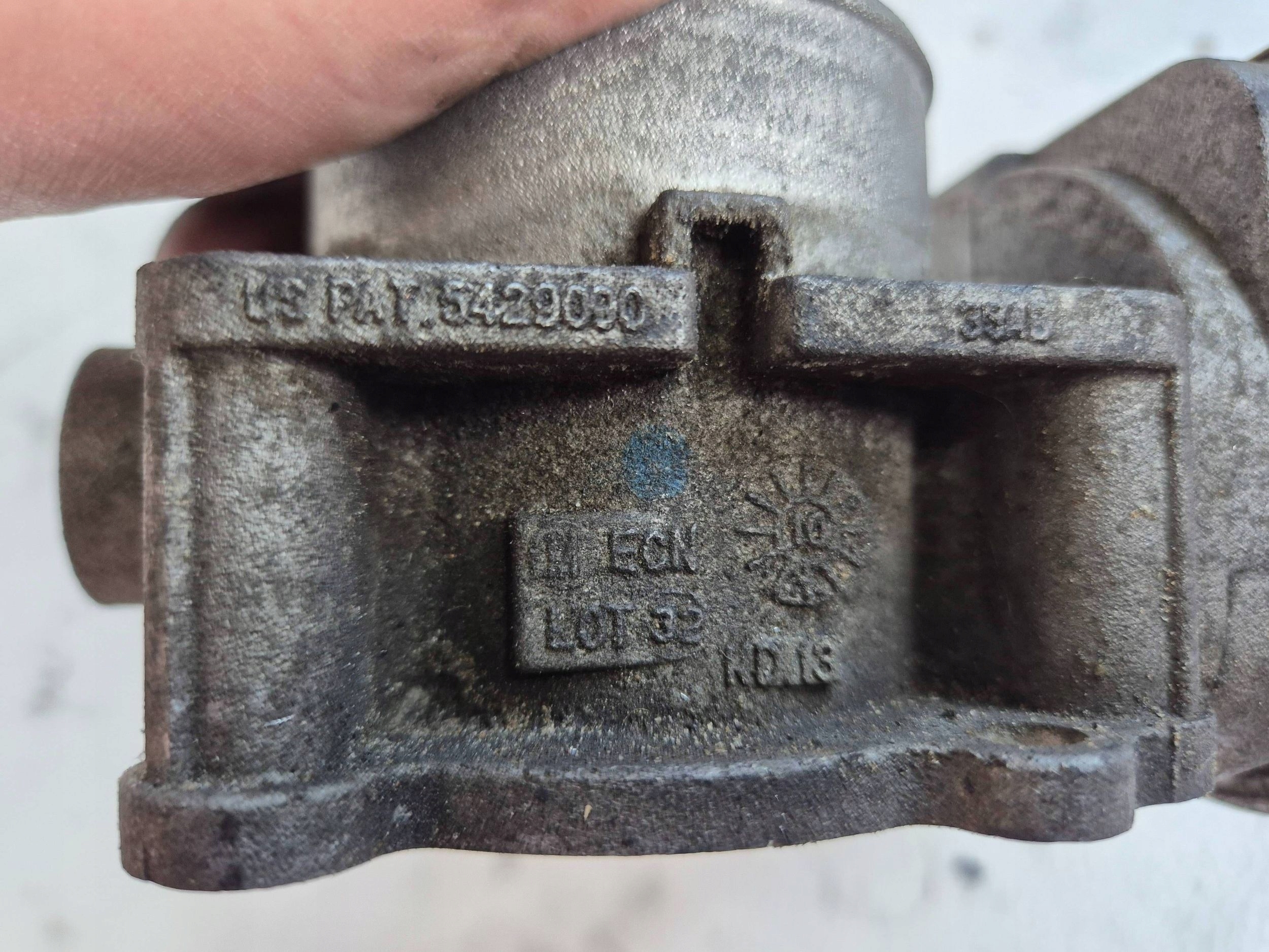 Valvola a farfalla 5429090 Dodge Caliber Chrysler Sebring 2.0 16V