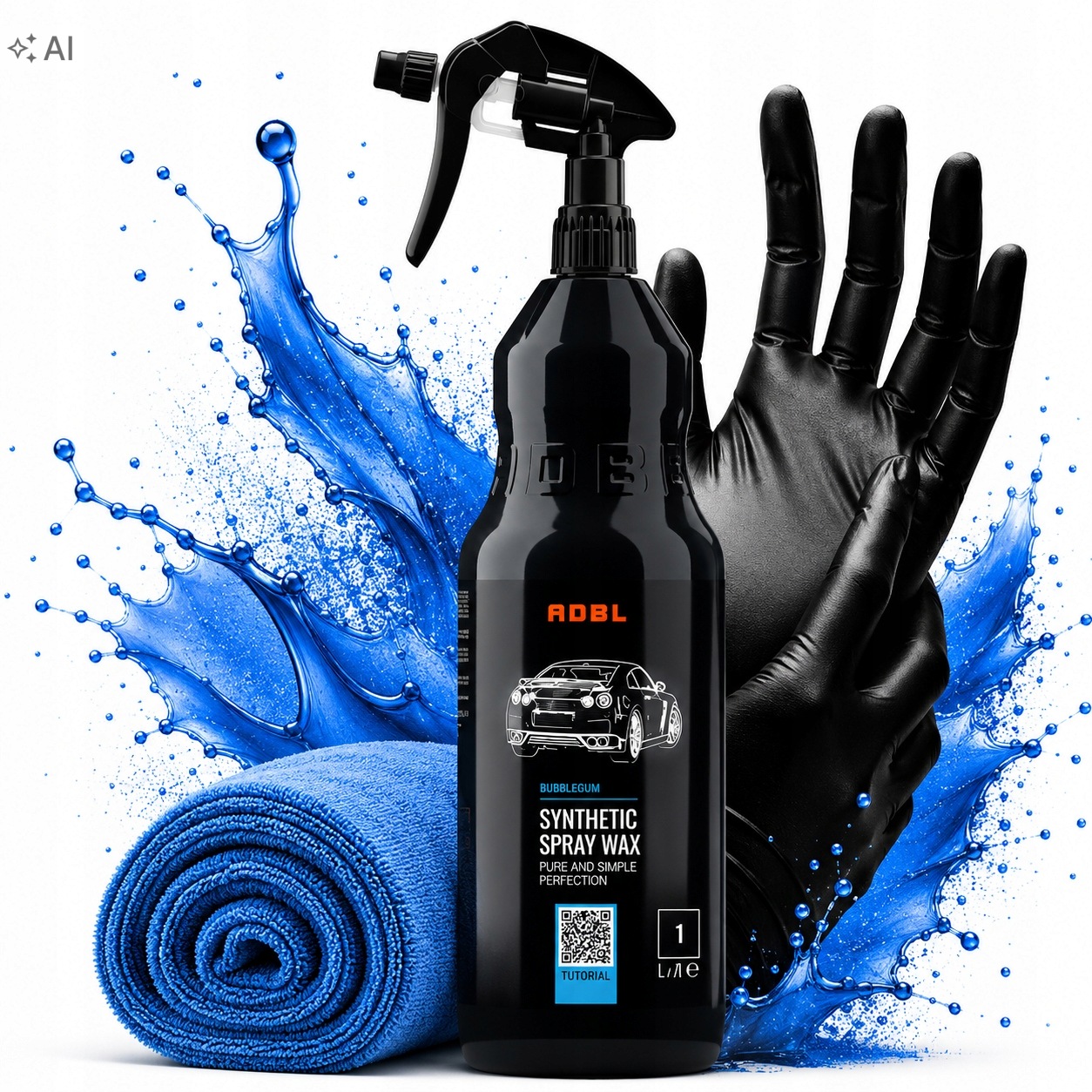 Adbl Synthetic Spray Wax Płynny Wosk Na Mokry Lakier 1L