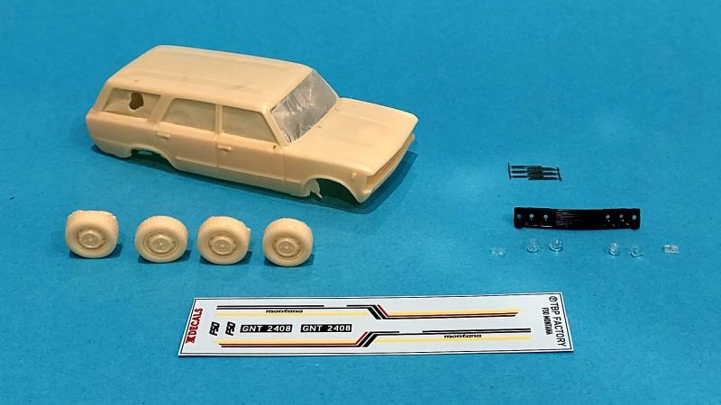Polský Fiat 125p kombi Montana trans kit
