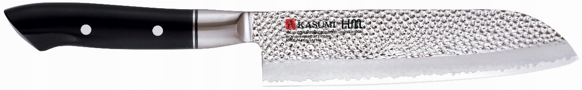 Kasumi Nôž Santoku kovaný VG10 Hm, dĺžka 18 cm, kladivový