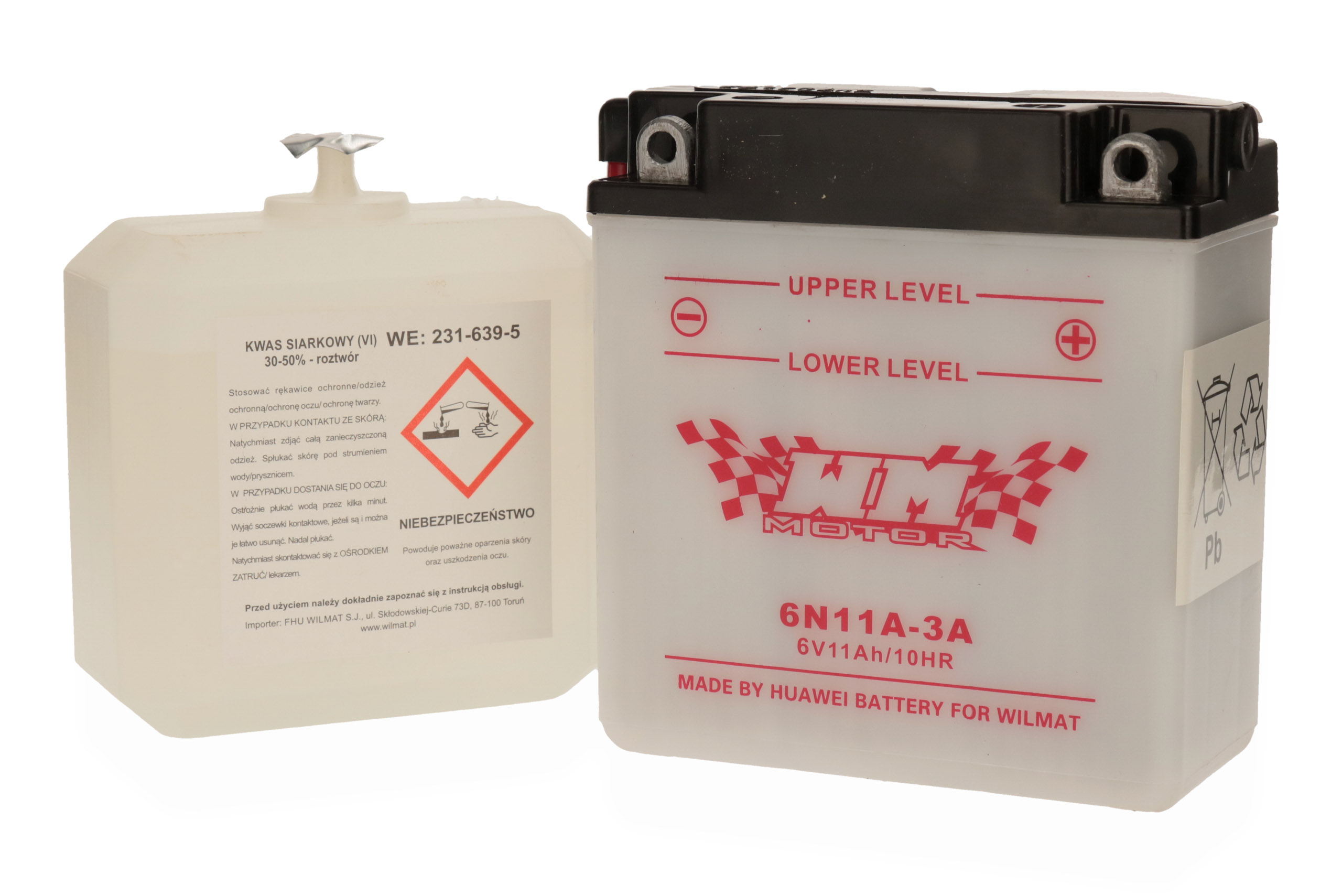 76761 - АККУМУЛЯТОРНАЯ БАТАРЕЯ 6N11A-3A 6V SIMSON MZ WSK JAWA