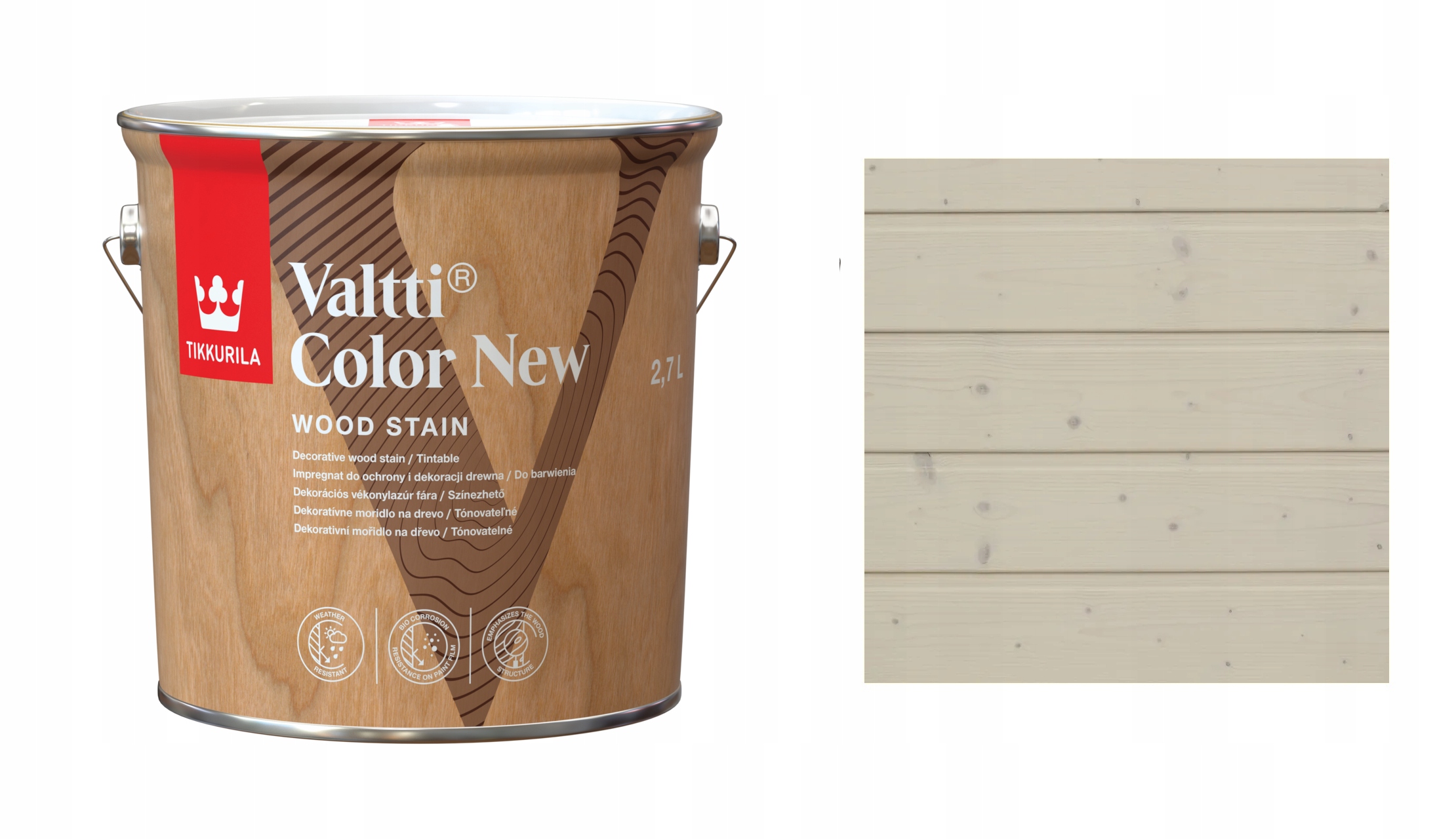 Tikkurila Valtti Color New 2,7L 210A Arctic Light Ochranný Impregnát