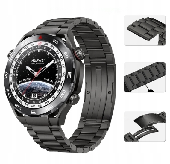 Bransoleta Pasek Tytanowy W Kolorze Koperty Huawei Watch Ultimate 1 2