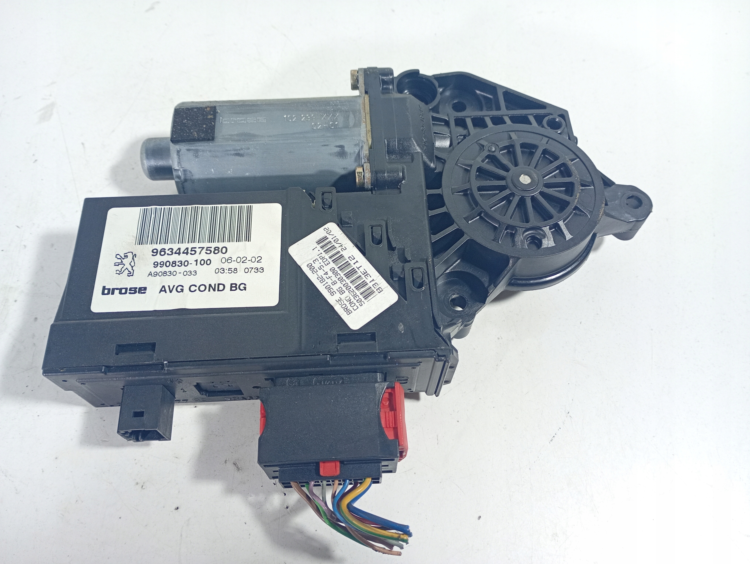 Peugeot 307 02-09 engine mini motor windows OE 9634457580