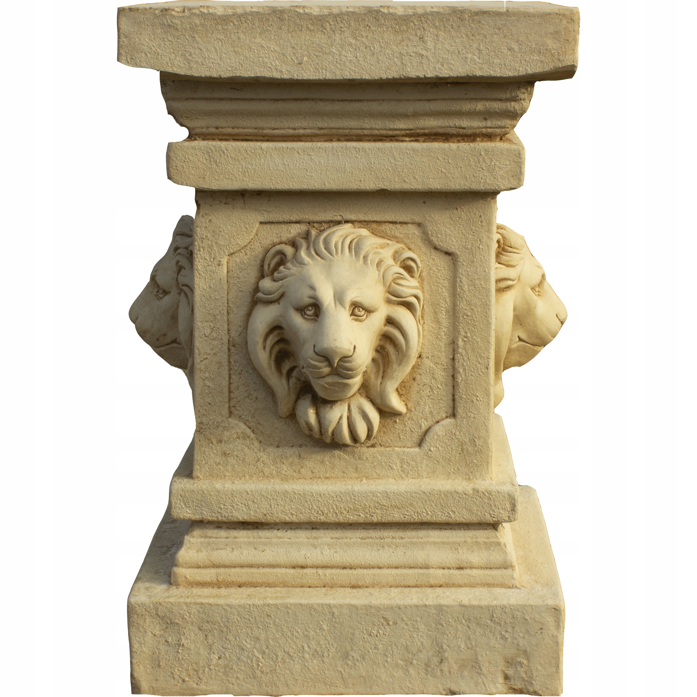 Figury Ogrodowe betonowe Postumenty Postument Kolumna Lew podstawa z lwem Kod producenta P-018