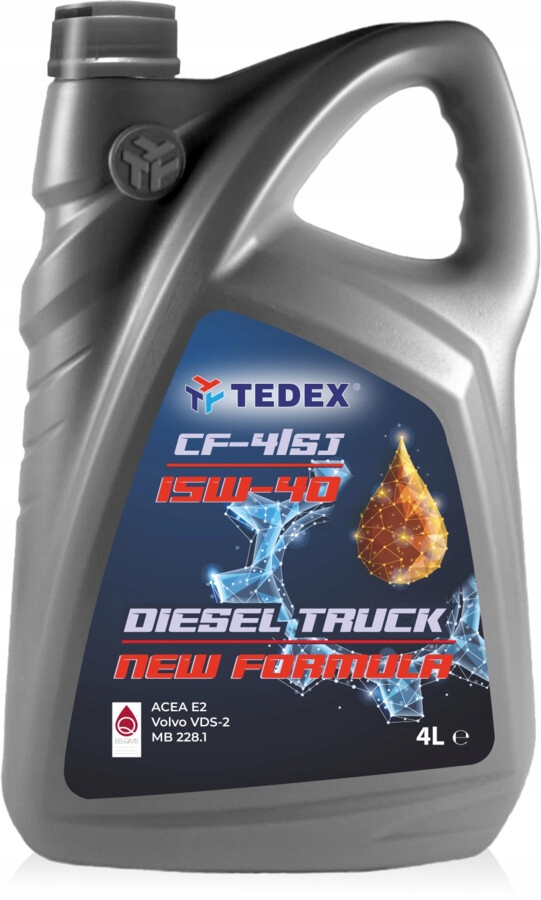 

Olej Silnikowy Tedex Diesel Truck CF-4 15W-40 4L