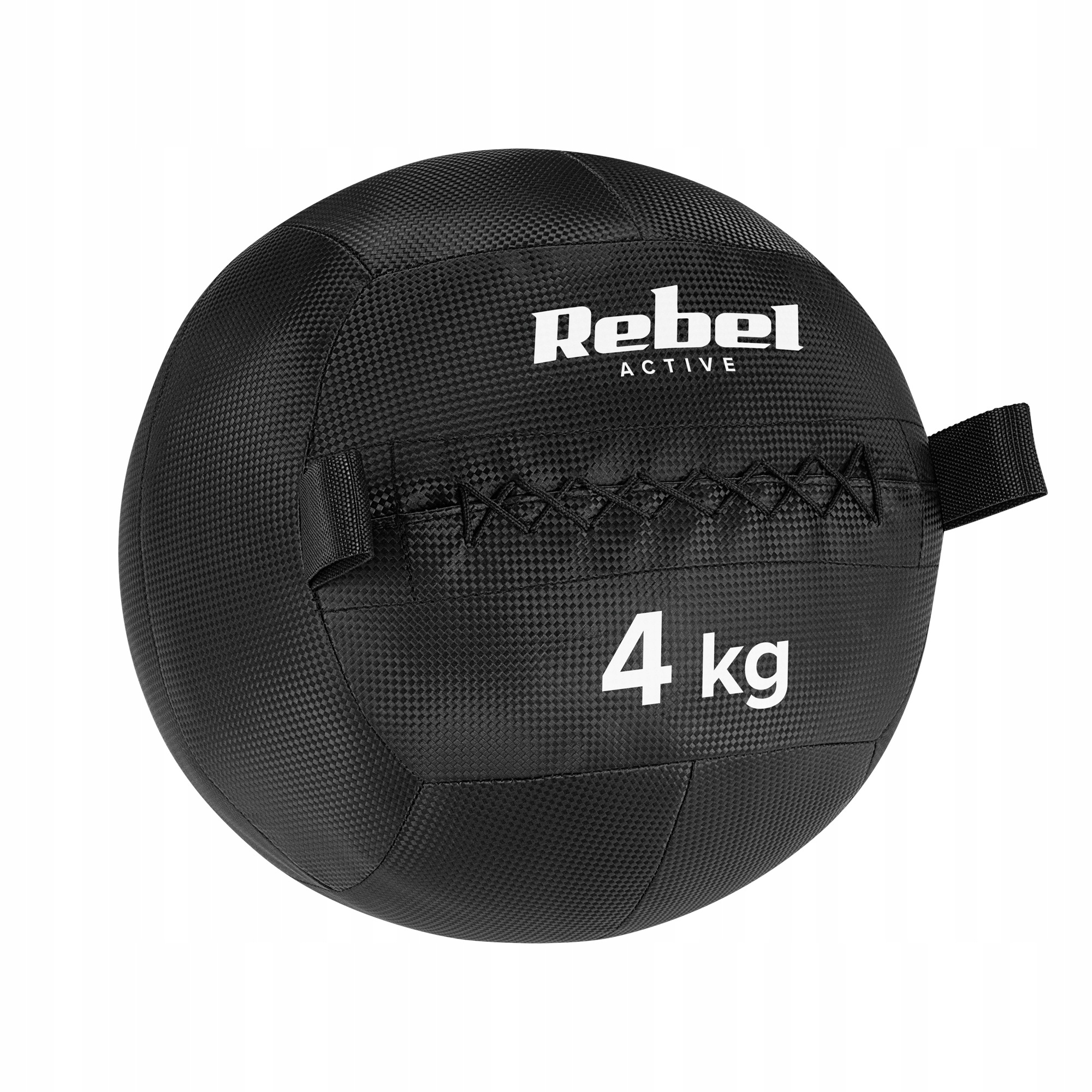 Piłka lekarska do ćwiczeń fitness rehabilitacyjna 4kg Rebel