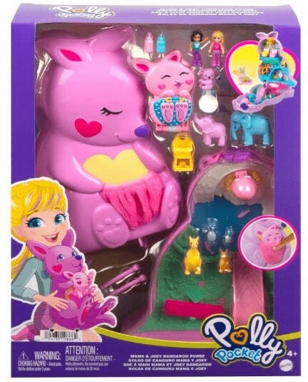 Polly Pocket Kompaktowa torebka Kangurki