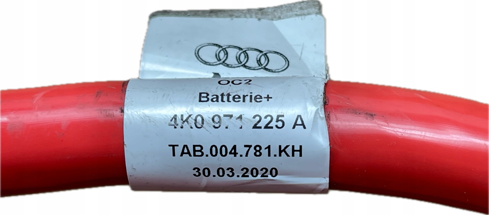 AUDI A7 C8 A6 cable battery PLUSOWY 4K0971225A