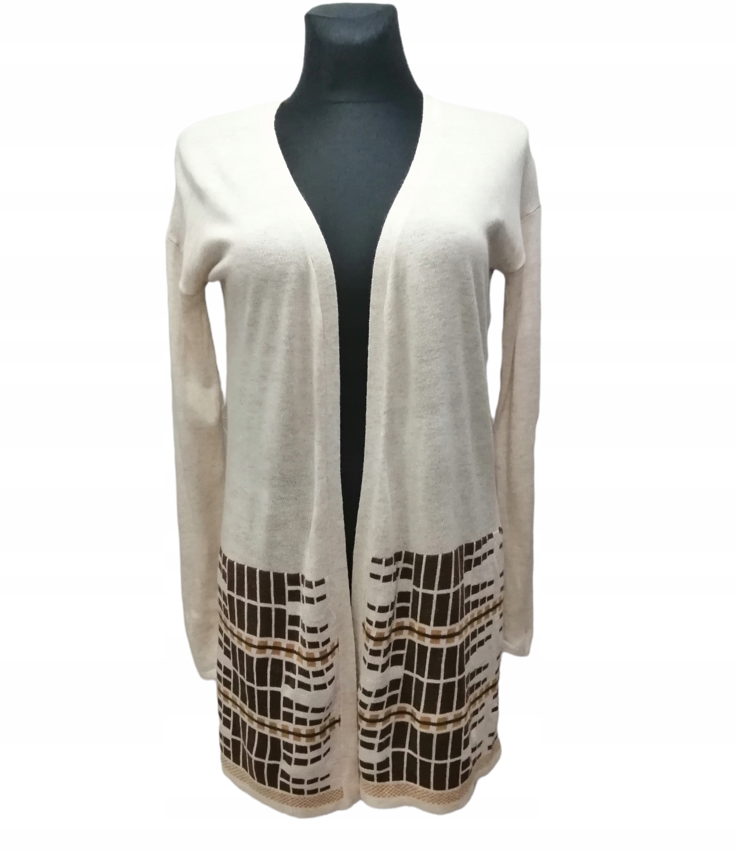 

Sweter Damski Kardigan Cienki Narzutka Hostar S/m