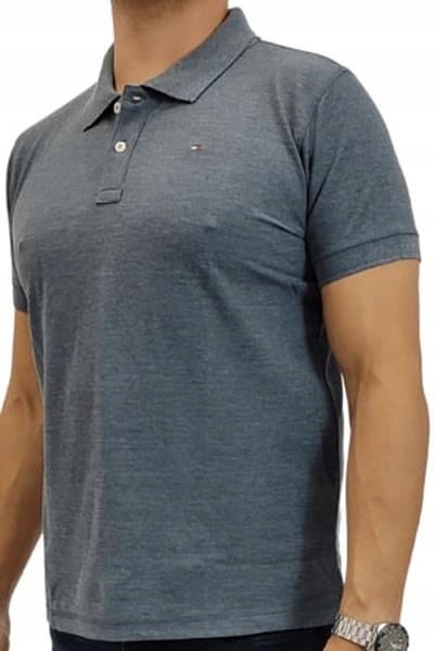 Tommy Hilfiger pánská polokošile, modrá, Velikost S