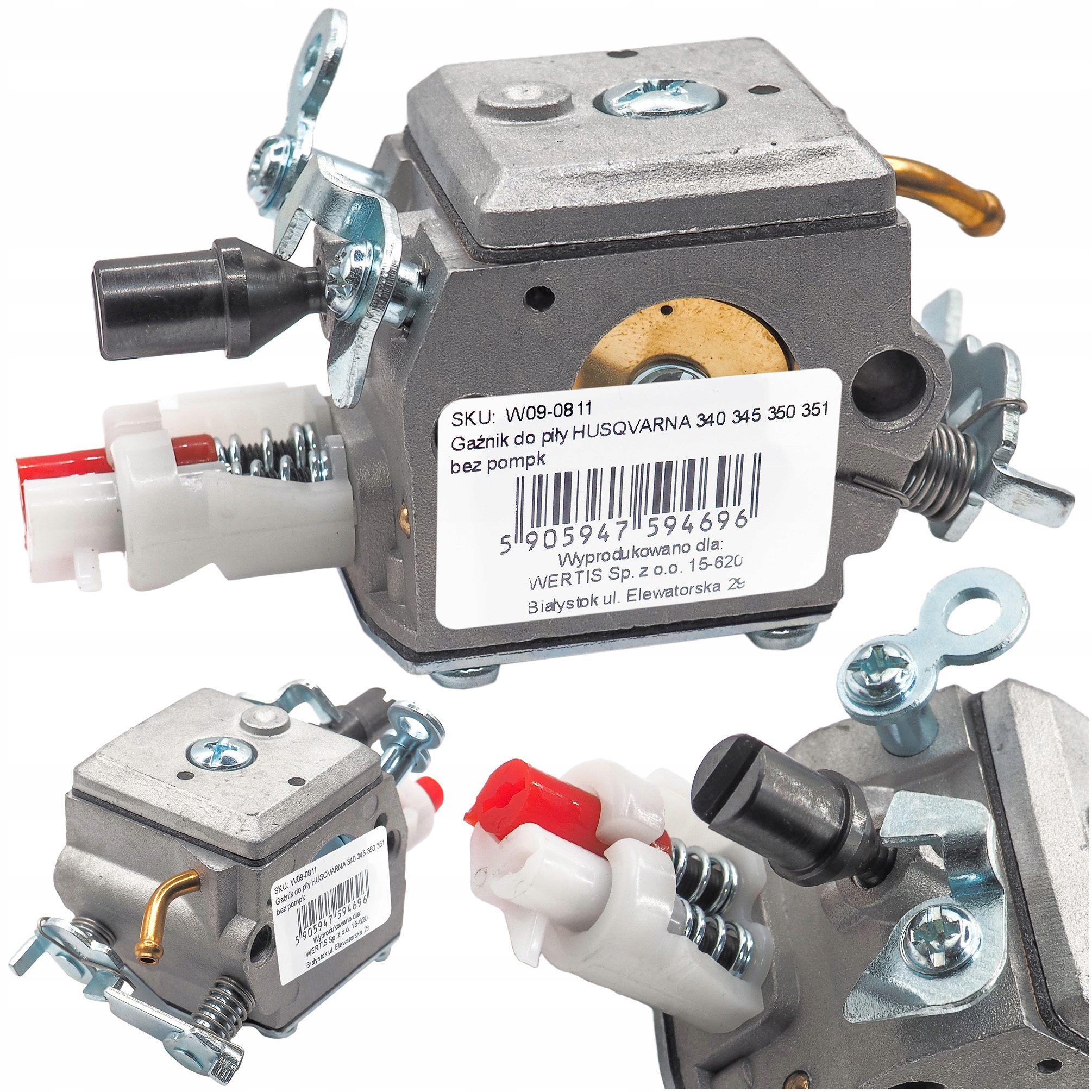 Gaźnik Do Piły Husqvarna 340 345 345E 346XP 350 351 353 357XP Bez Pompki